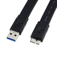 Raġel għal mikro ċatta B Cable maskili tat-tip USB 3.0